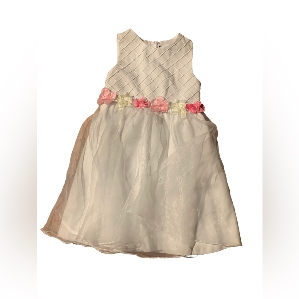 Rare‎ Editions Girls Dress White Size 6